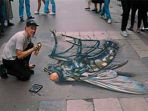 Fantasy life surreal illusions street art