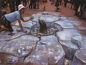 Fantasy life surreal illusions street art
