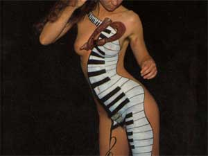 Surreal body art images cool nude pictures