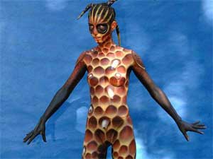 Surreal body art images cool nude pictures