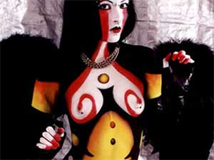 Fantasy art nudity bodyart artists illusion magic picture Surreal body fantazy artist modern models bodys painting