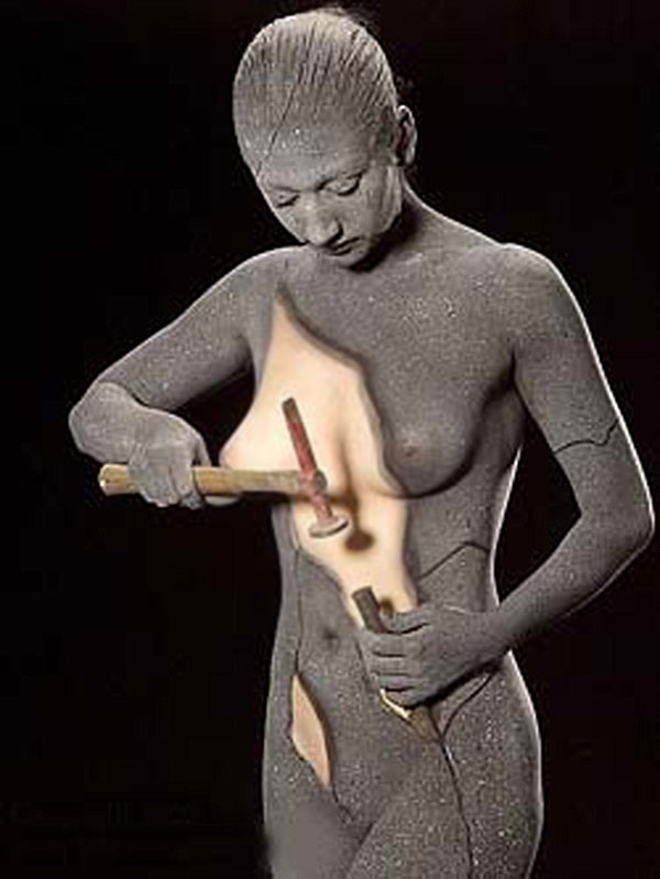 3d optical illusions images best surreal nude models bodypaint