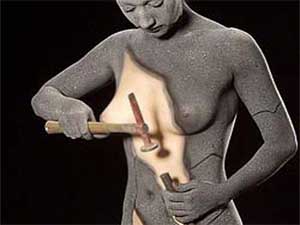 Surreal body painting images cool bodyart piercing pictures