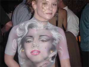 Fantasy perfect body jewelry drawings artist eye visual illusions