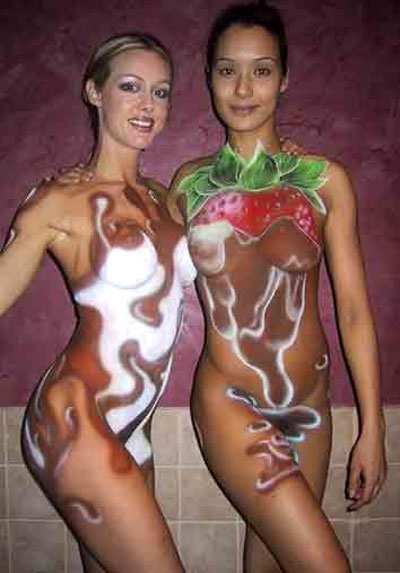 3d optical illusions images best surreal nude models bodypaint
