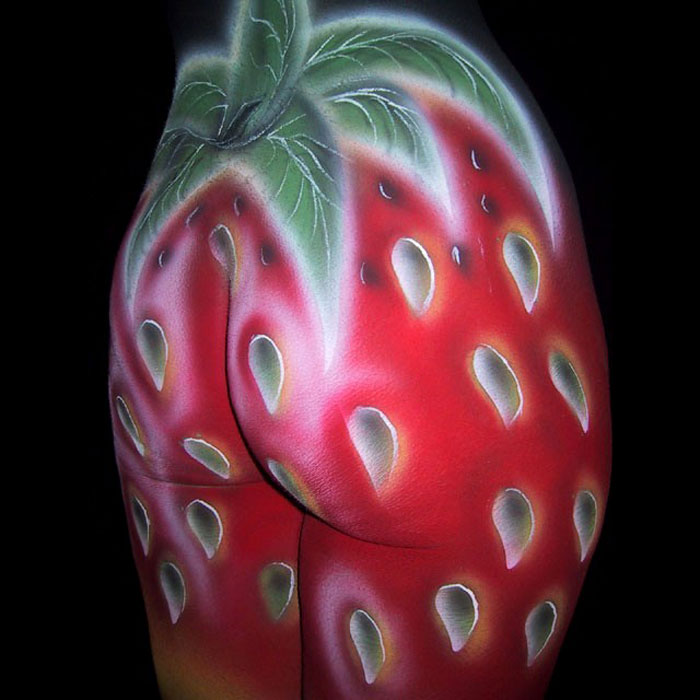 3d optical illusions images best surreal nude models bodypaint