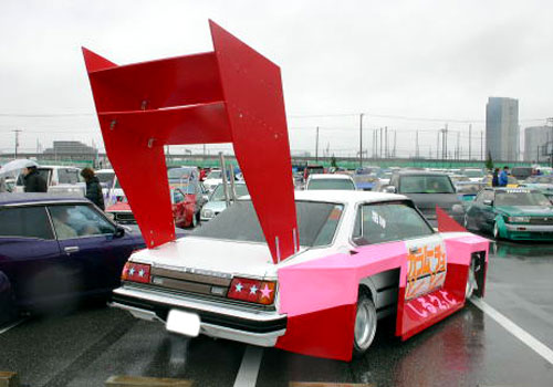 surreal fantasy pop-art automobiles