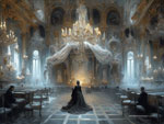 Shadowed Grace: The Dark Lady of the Cathedral
