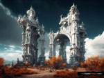 Visual Arts Towers of the Red Desert