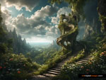 Path to the Spiral Tower Creative Augmentation